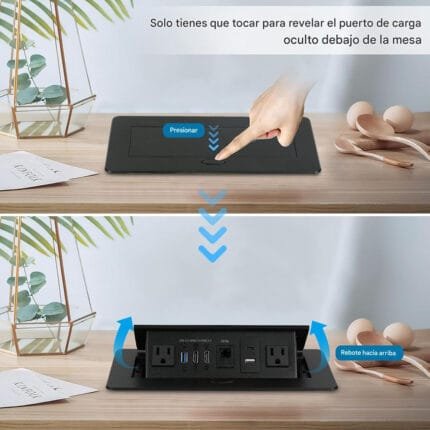 Caja de conexión Tipo D Negro - Image 5