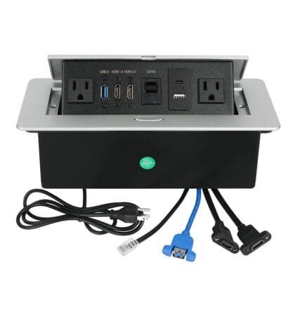 Caja de conexión Tipo D Plata