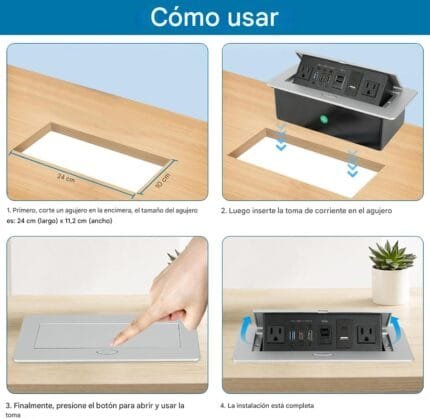 Caja de conexión Tipo D Plata - Image 6