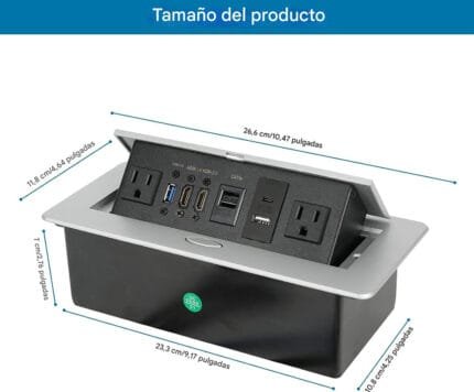 Caja de conexión Tipo D Plata - Image 2